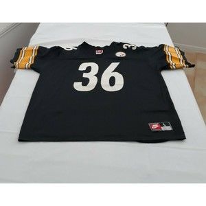 Nike Jerome Bettis Boys Large 14-16 Pittsburg Steelers Jersey Good Condition